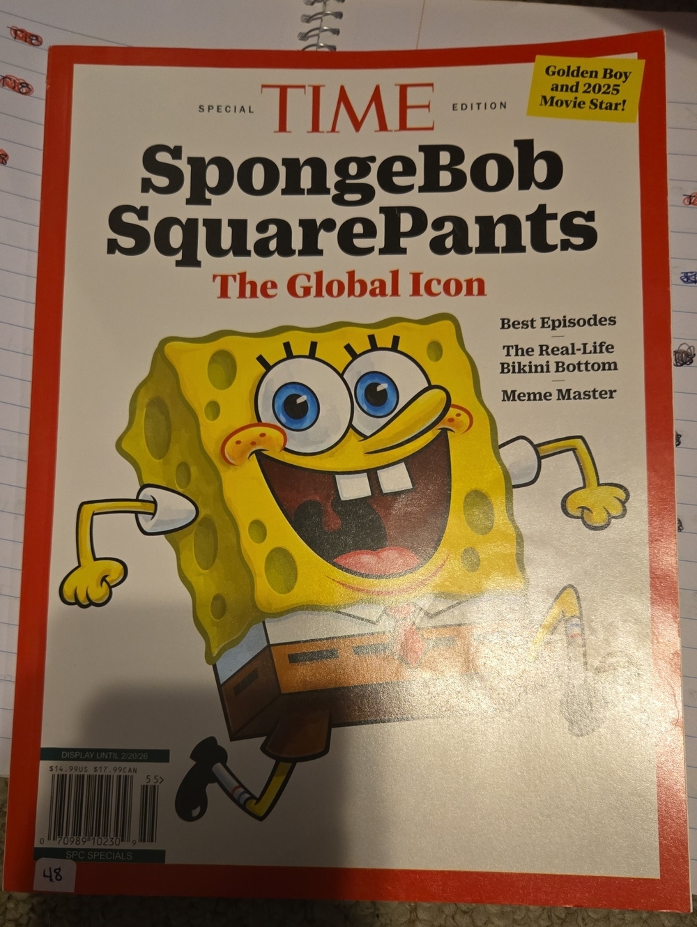 TIME SpongeBob SquarePants Special Edition Cover - 48